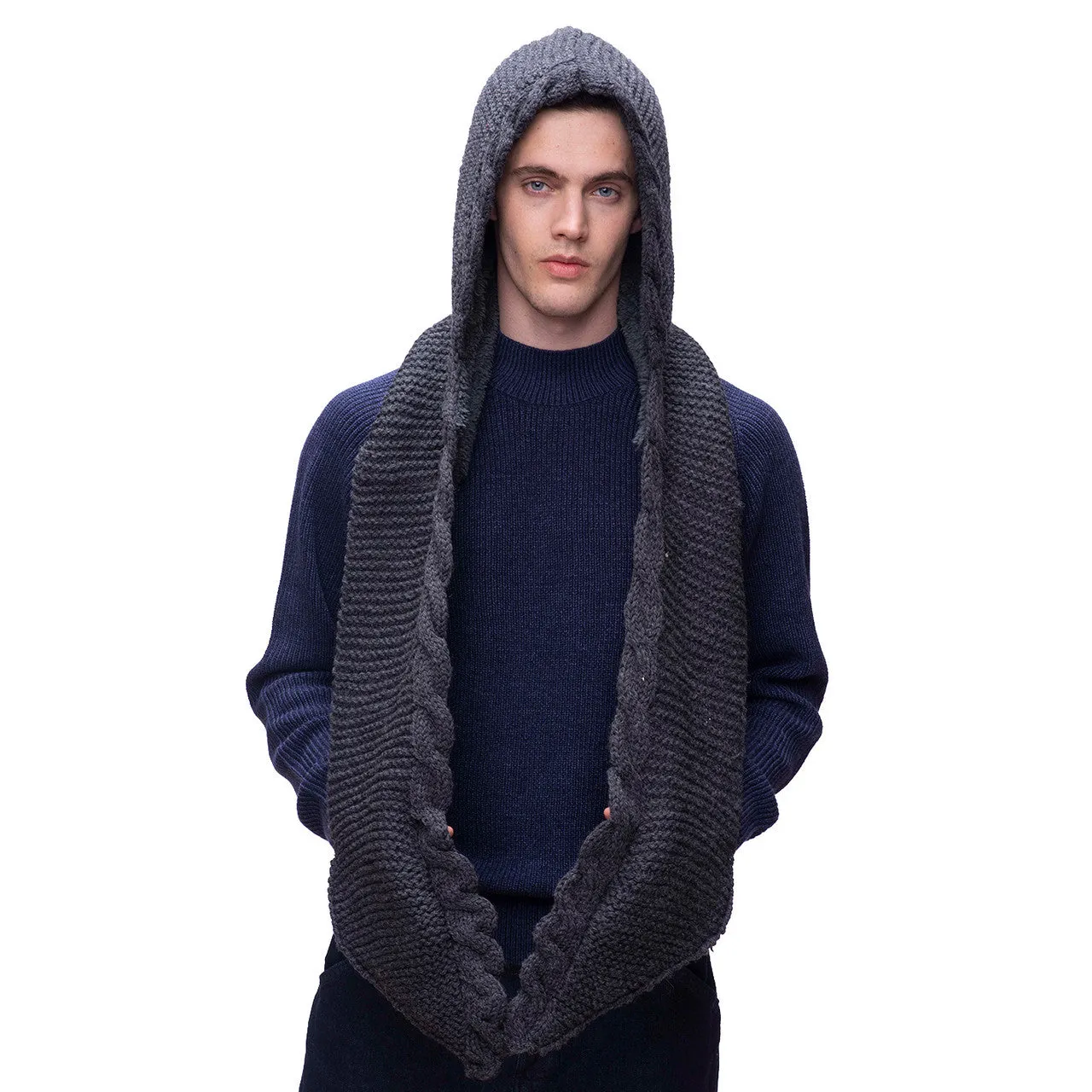 2 Pocket Scarf Hood