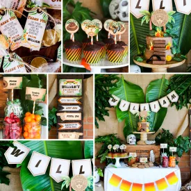 Adventure Party Birthday Decor | Indiana Jones Explorer Party Decor