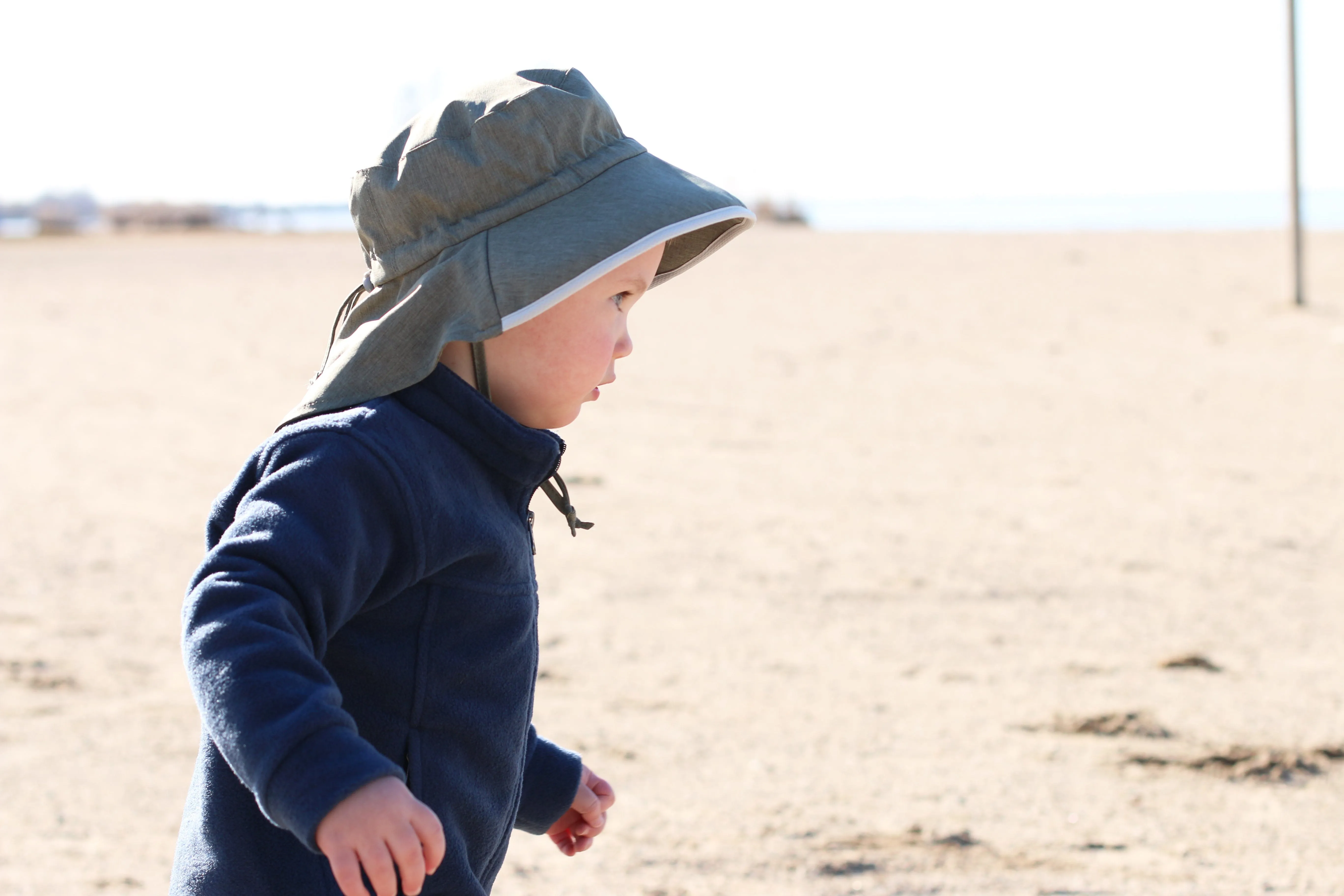 Aqua-Dry Adventure Sun Hat: Army Green