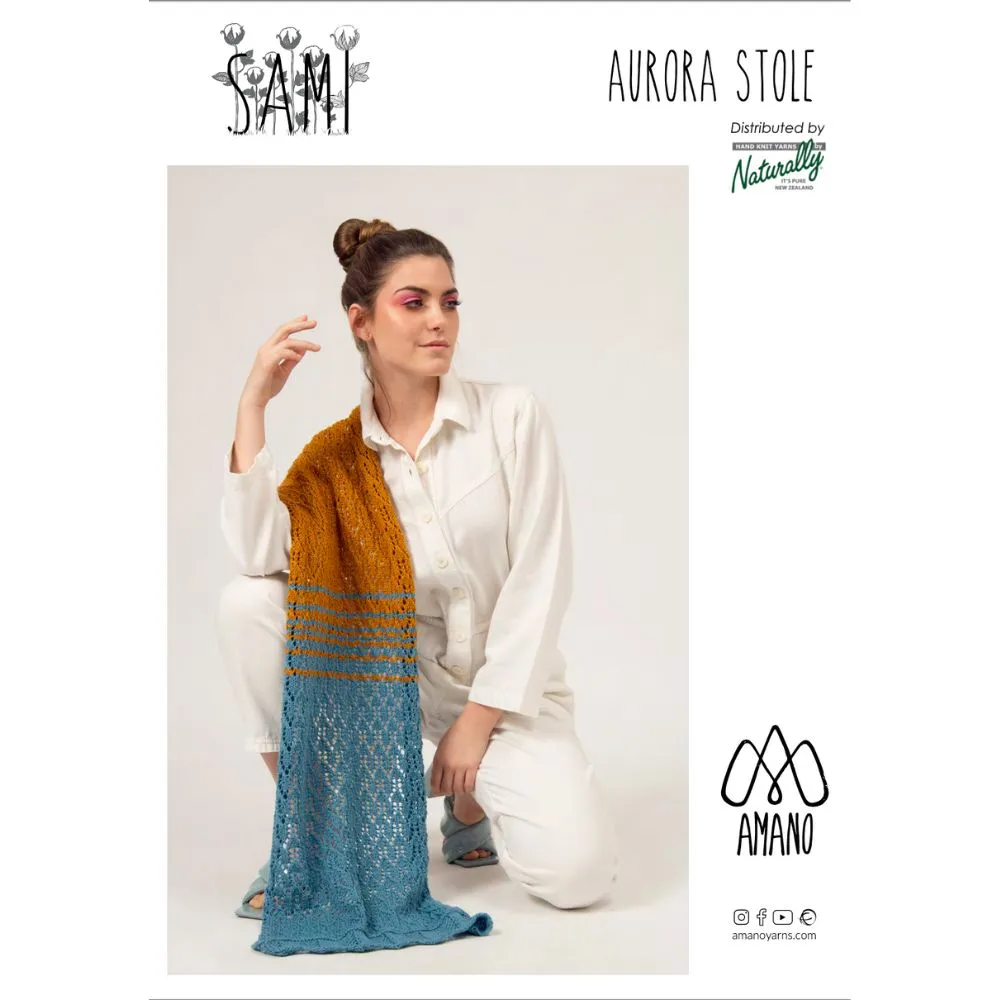Aurora Stole Knitting Pattern