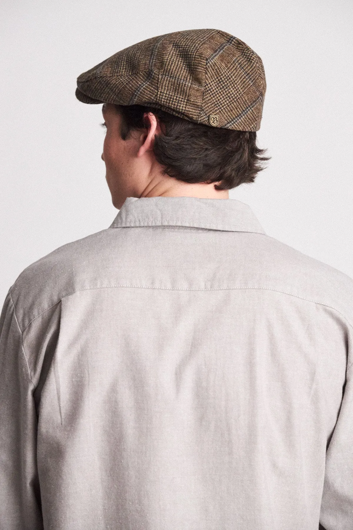 Barrel Snap Cap - Brown/Grey