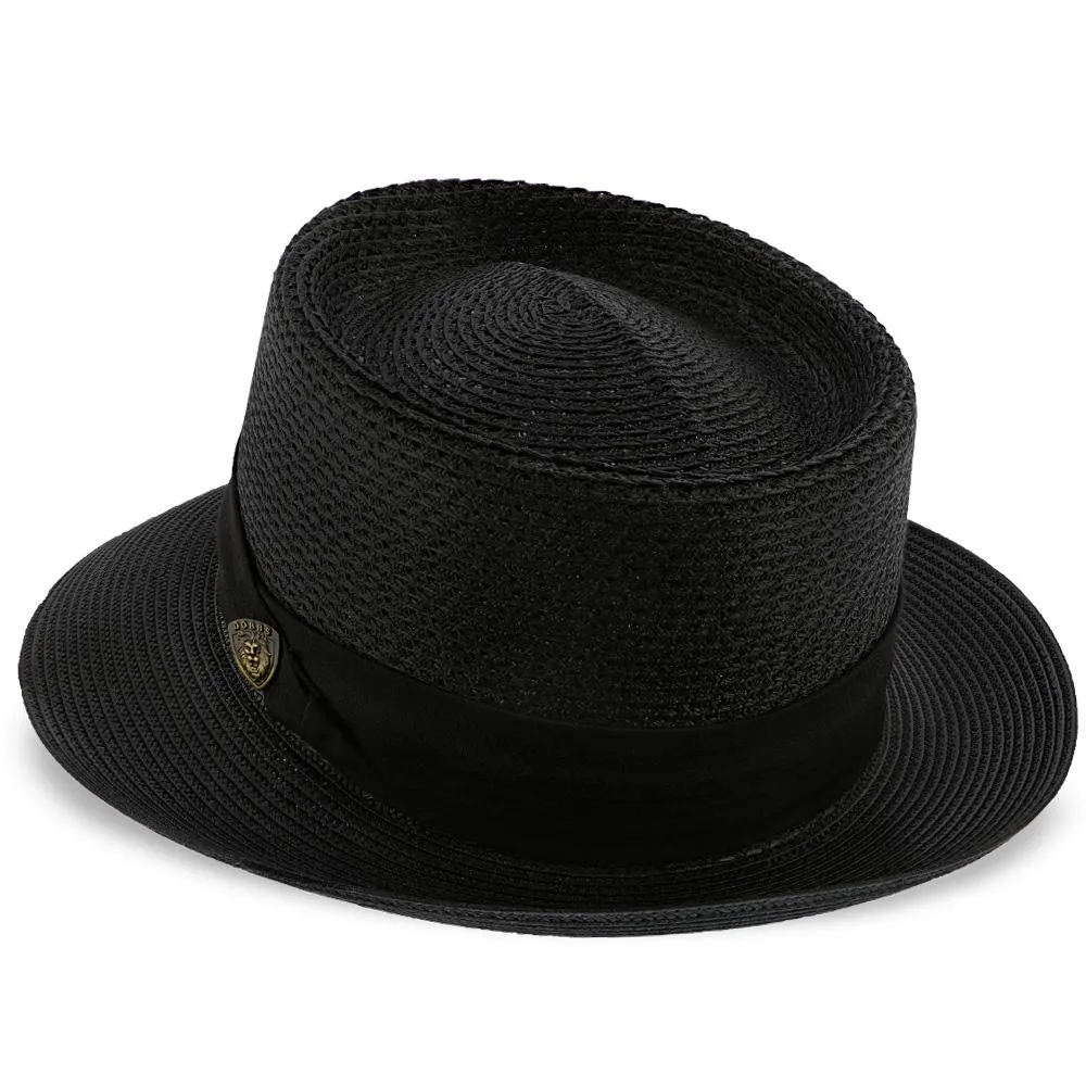 Bishop - Dobbs Straw Porkpie Hat - DSBISH