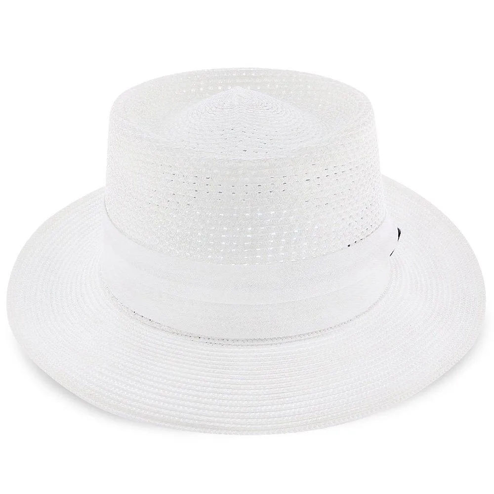 Bishop - Dobbs Straw Porkpie Hat - DSBISH