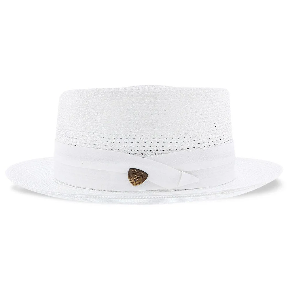 Bishop - Dobbs Straw Porkpie Hat - DSBISH