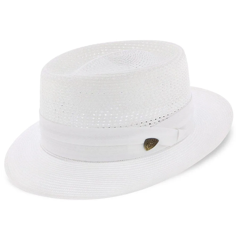 Bishop - Dobbs Straw Porkpie Hat - DSBISH