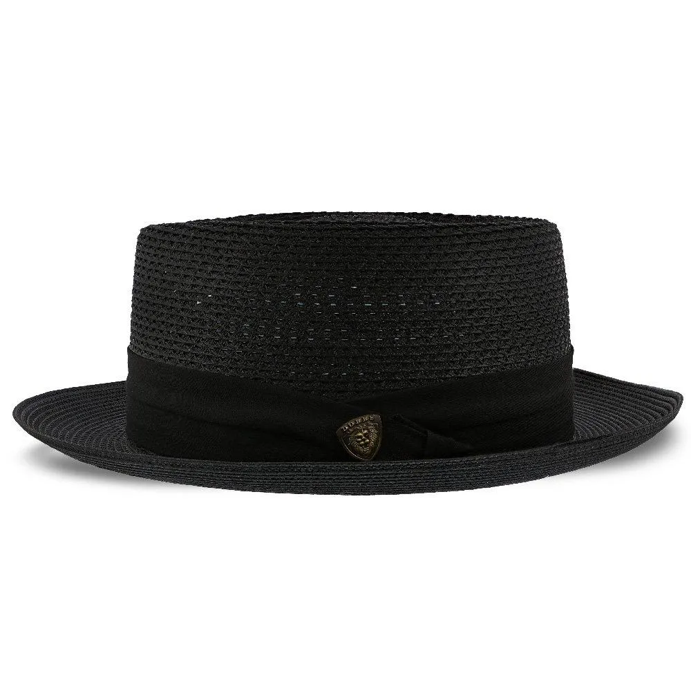Bishop - Dobbs Straw Porkpie Hat - DSBISH