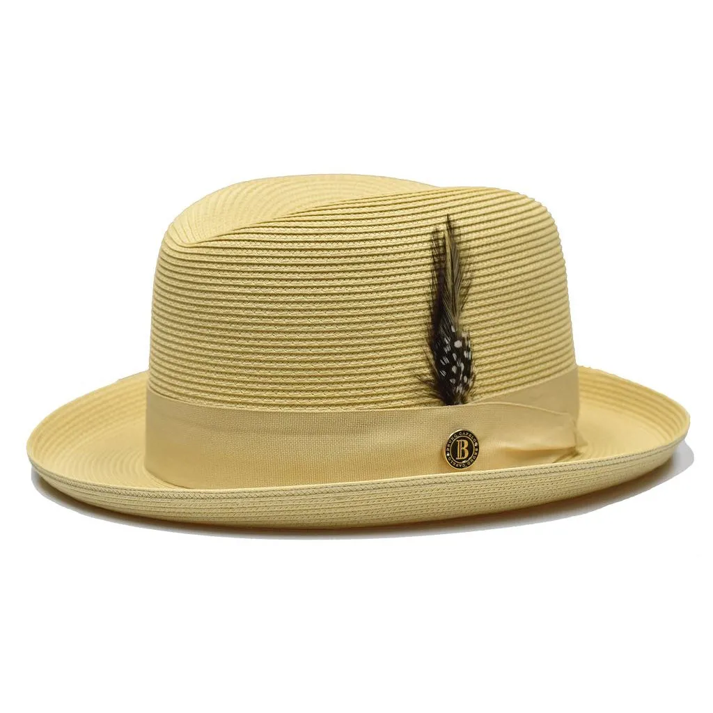 Bruno Capelo Godfather Straw Homburg
