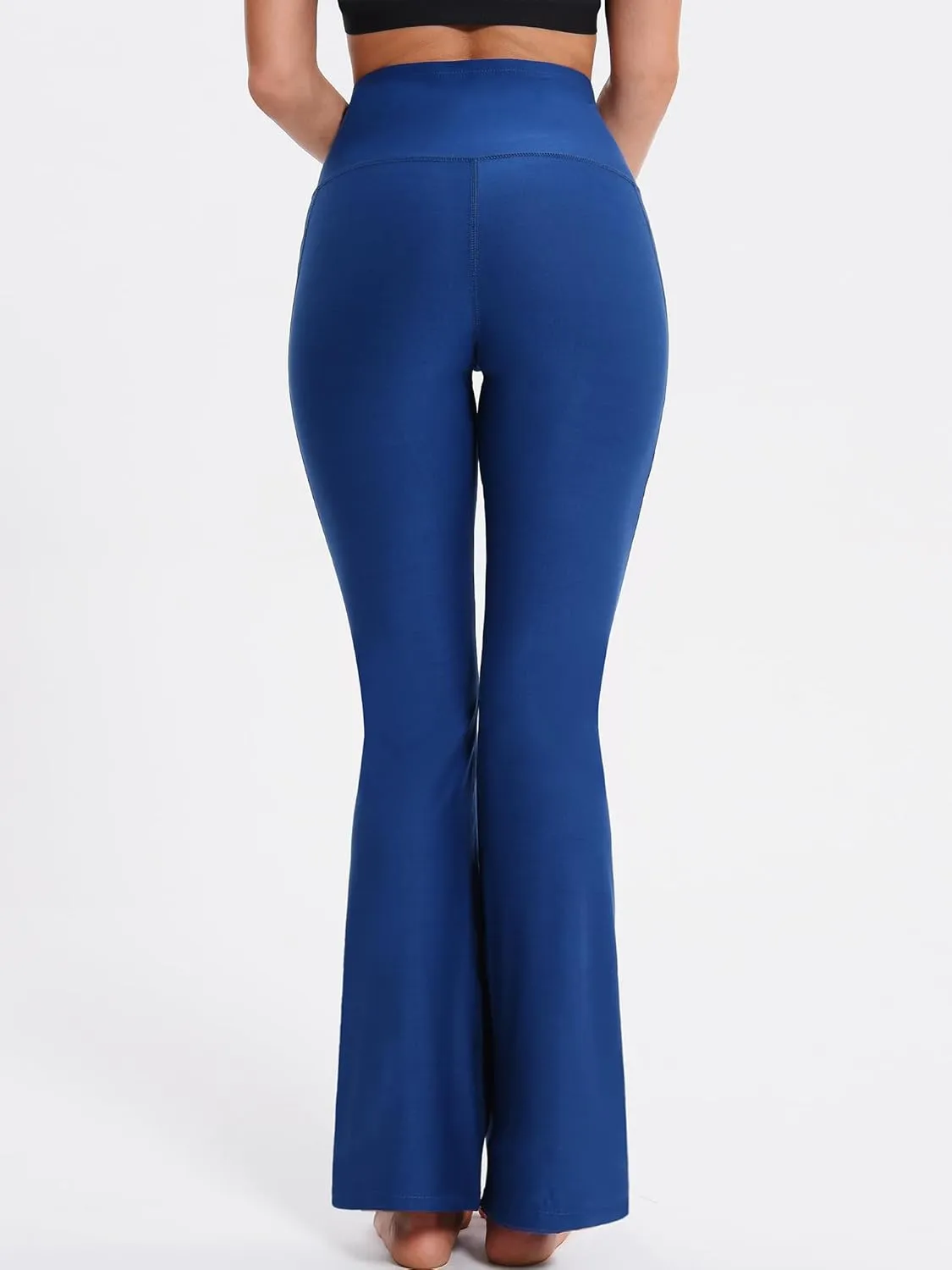CADMUS Women's Workout Pants for Running High Waisted Yoga Leggings with Two Side Big Pockets