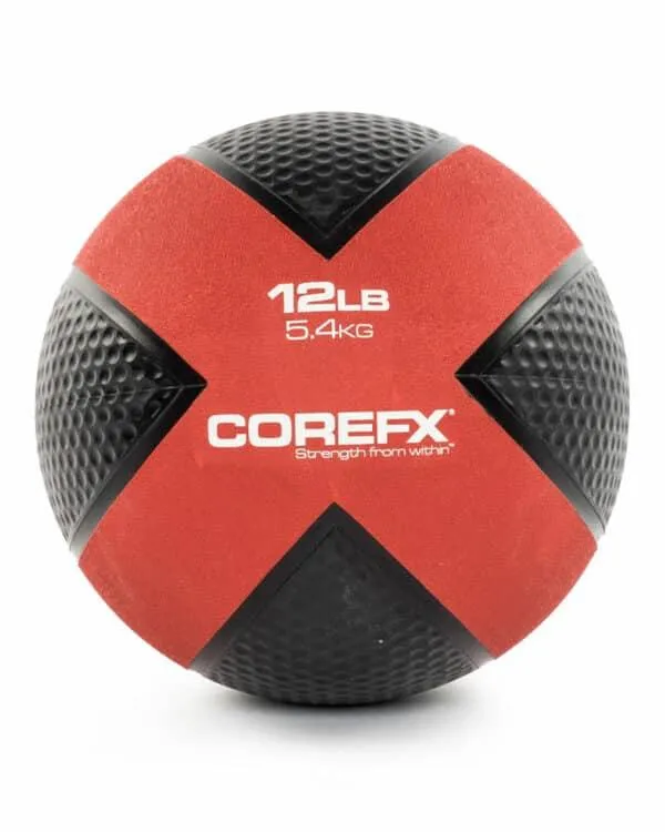CFX RUBBER MEDICINE BALL 12 LB