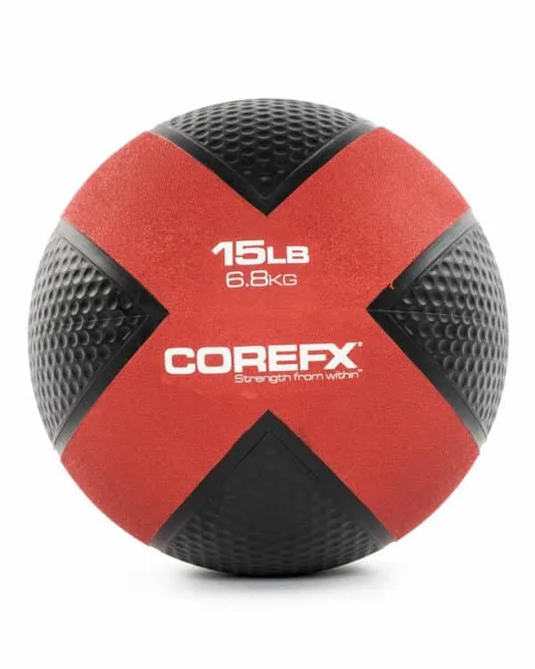 CFX RUBBER MEDICINE BALL 15 LB