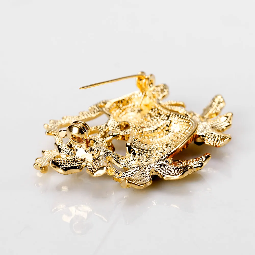Christmas deer rhinestone brooch-fashion accessories-christmas brooch-perfect gift