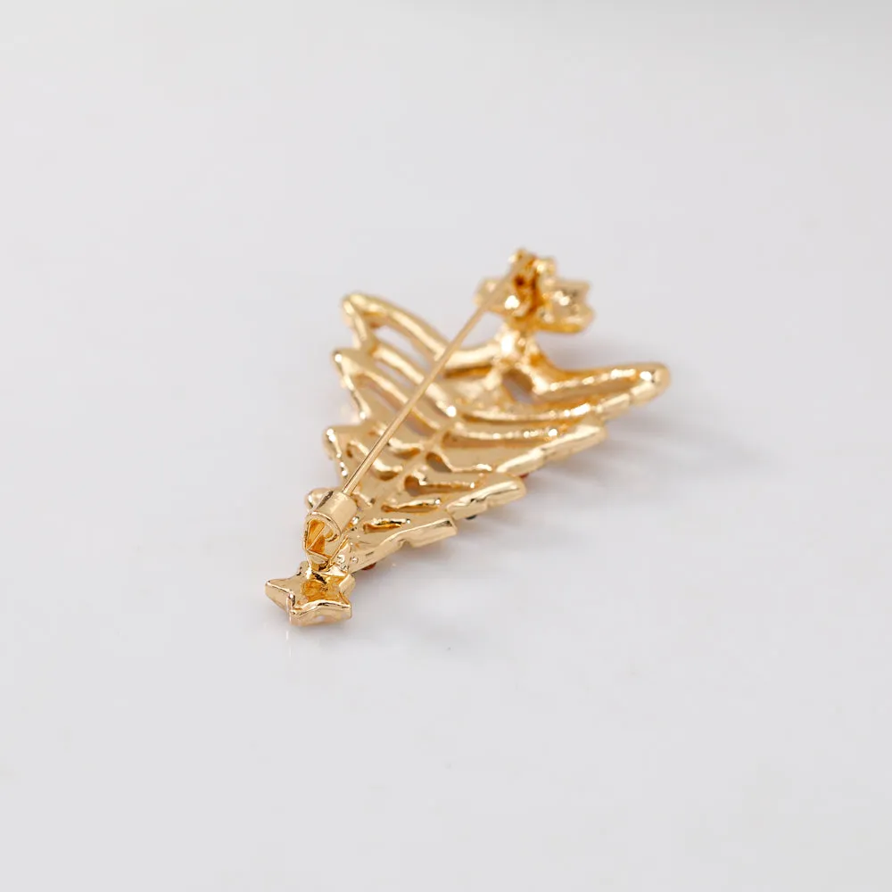 Christmas tree brooch-Christmas brooch-female brooch-vintage brooch-the best gift for Christmas