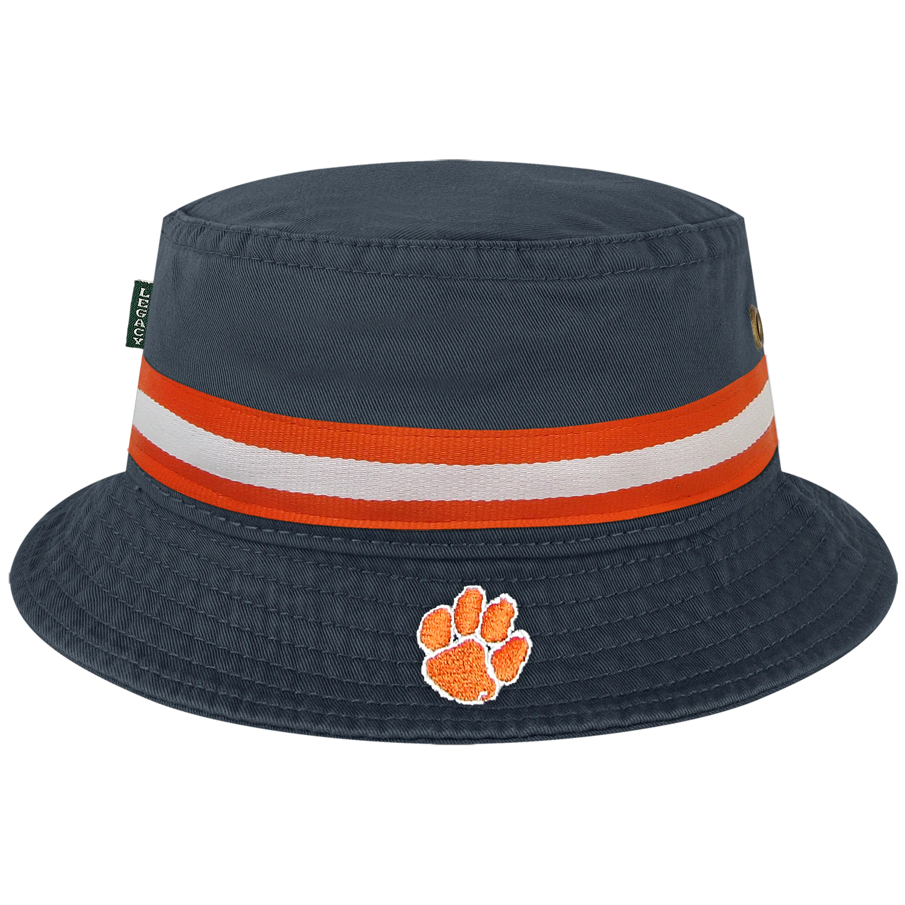 Clemson Tigers Navy Relaxed Twill Bucket Hat