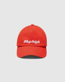 Construction Graphic Logo Cap Red