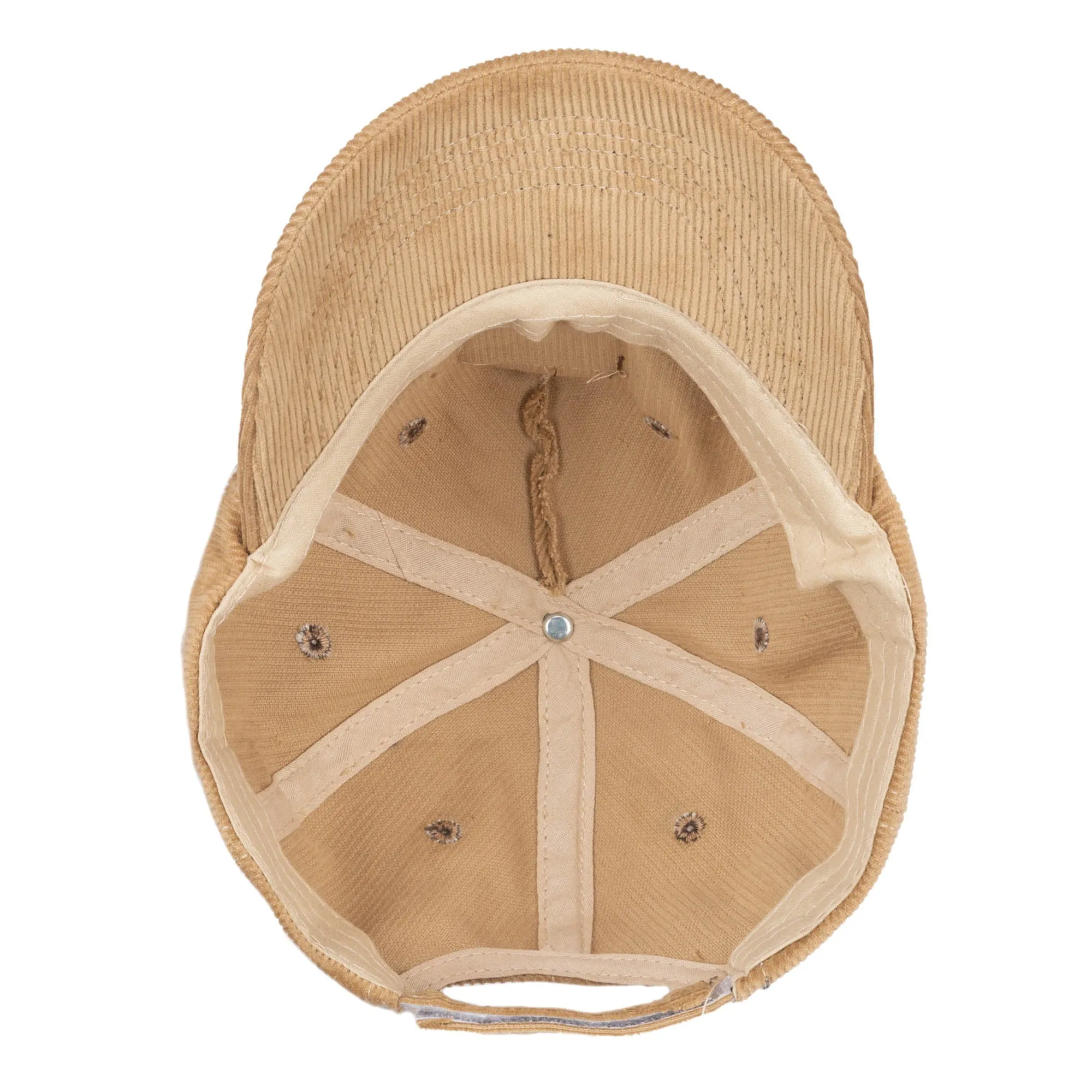 Corduroy Cap with Woven Adventure Bugs Patch