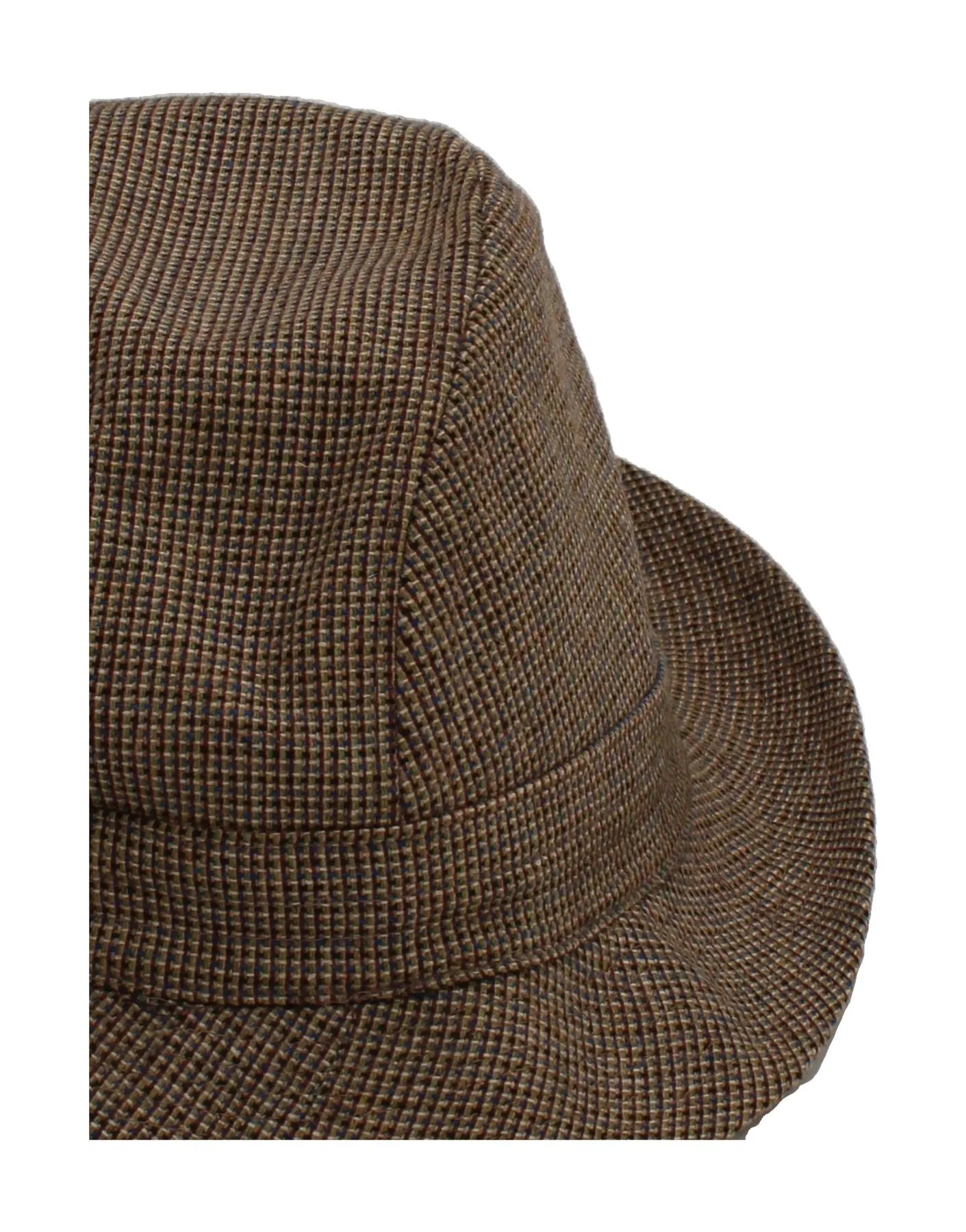 COUNTRY CLUB Mens Vintage Homburg Hat Size 56 6 7/8 Medium Brown