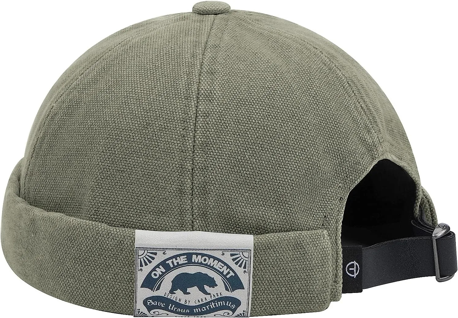Croogo Brimless Docker Cap - Rolled Cuff Harbour Hat Unisex Skull Sailor Fisherman No Visor Cool Beanie Watch Cap