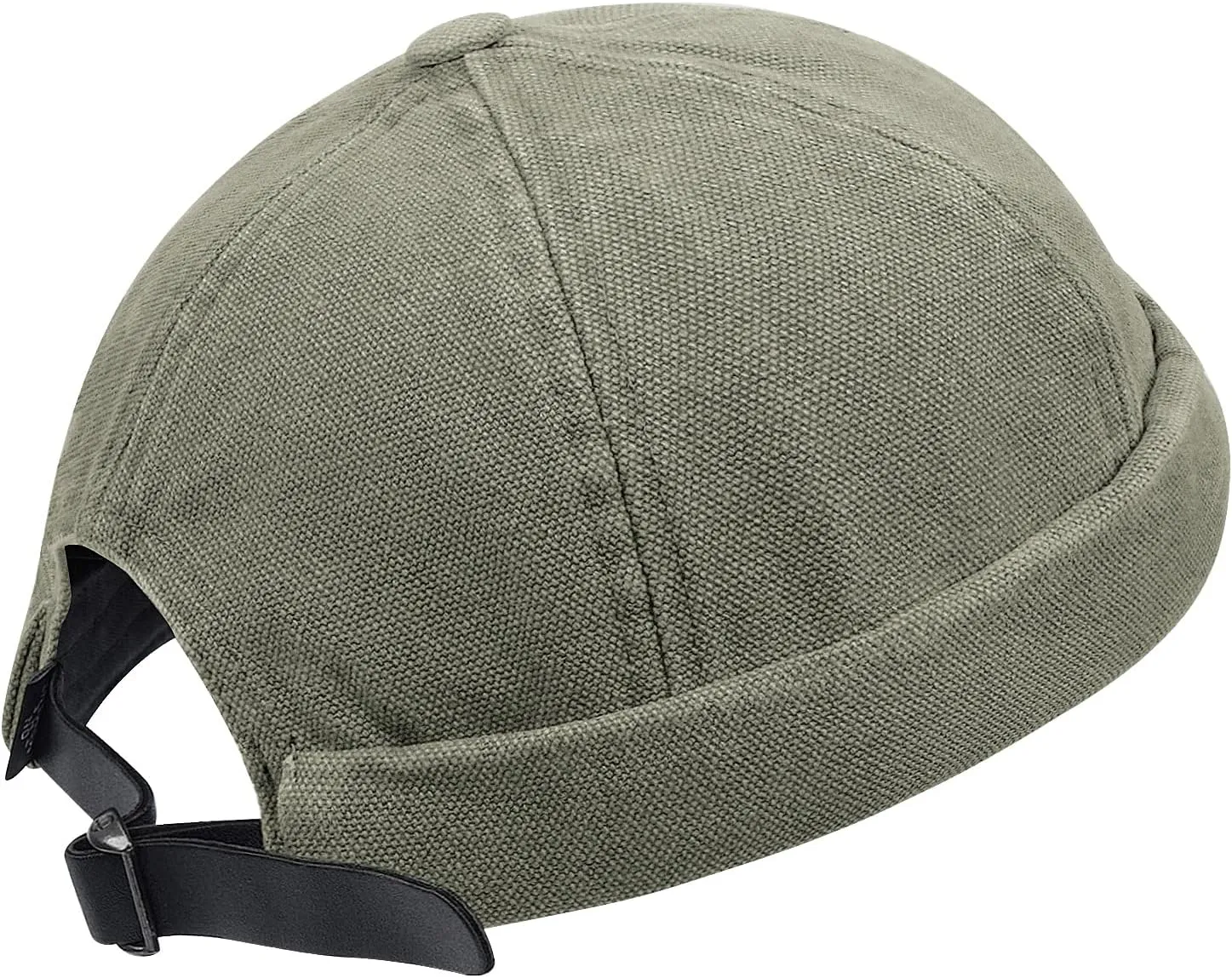 Croogo Brimless Docker Cap - Rolled Cuff Harbour Hat Unisex Skull Sailor Fisherman No Visor Cool Beanie Watch Cap