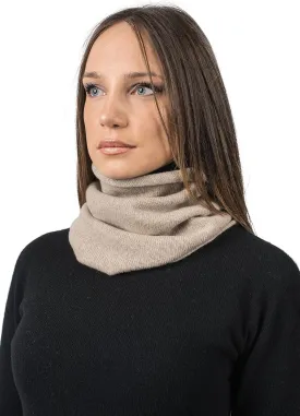 Dalle Piane Cashmere - Infinity scarf in 100% regenerated cashmere - Woman/Man, One size