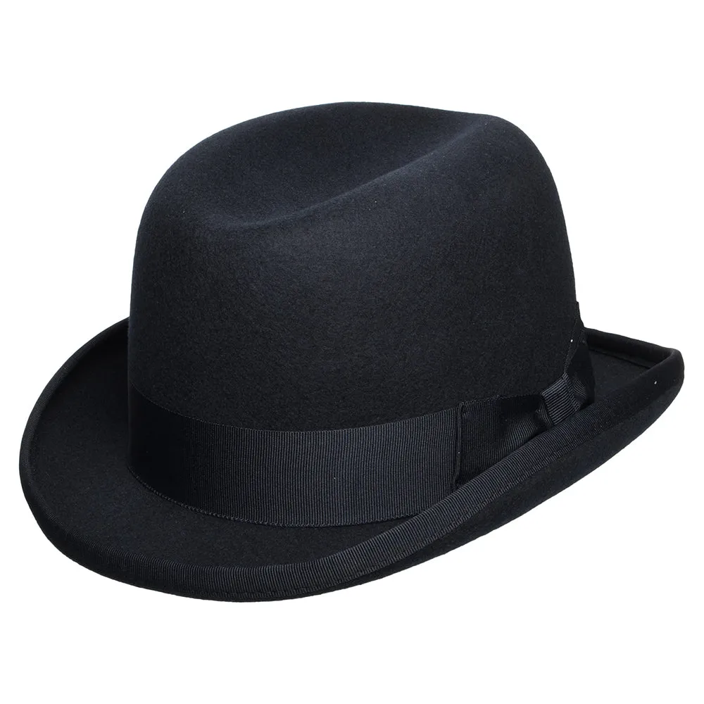 Denton Hats Churchill Homburg - Navy Blue