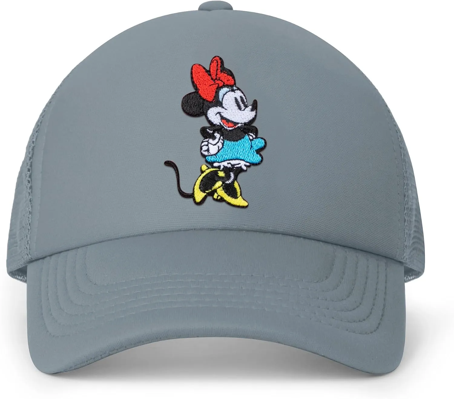 Disney Adult Trucker Hat, Minnie Mouse Mesh Snapback Baseball Cap