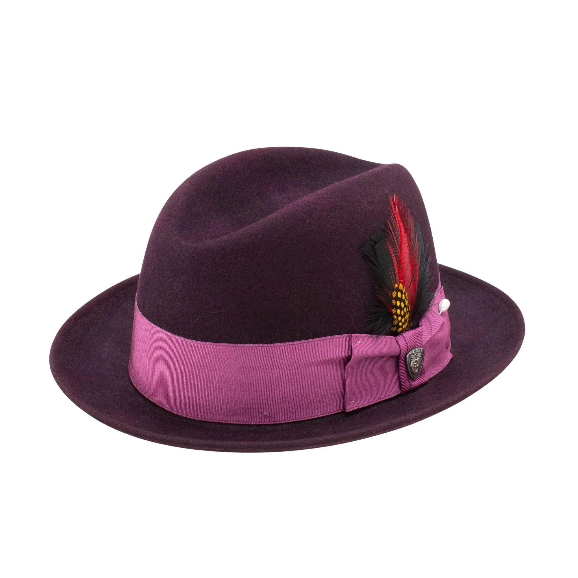 Dobbs Randall Center Dent Wool Felt Homburg