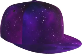 Fashion Galaxy Baseball Cap for Men Women Unisex Adjustable Trucker Hats Snapback Sun Hat Galaxy Flat Bill Brim Hats