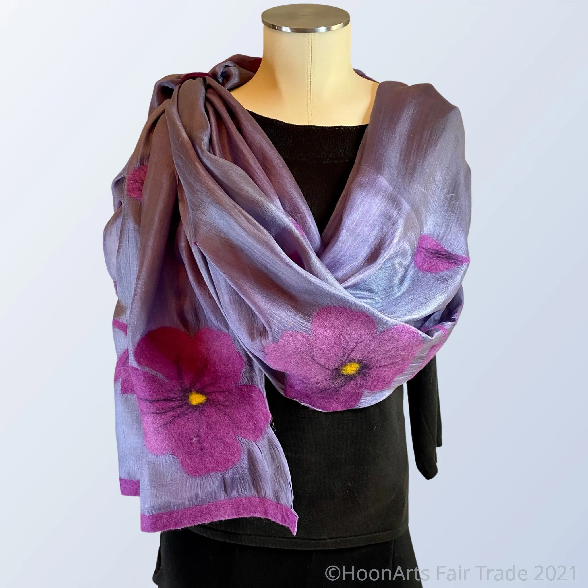 Felted Scarf Ties Handmade in Kyrgyzstan