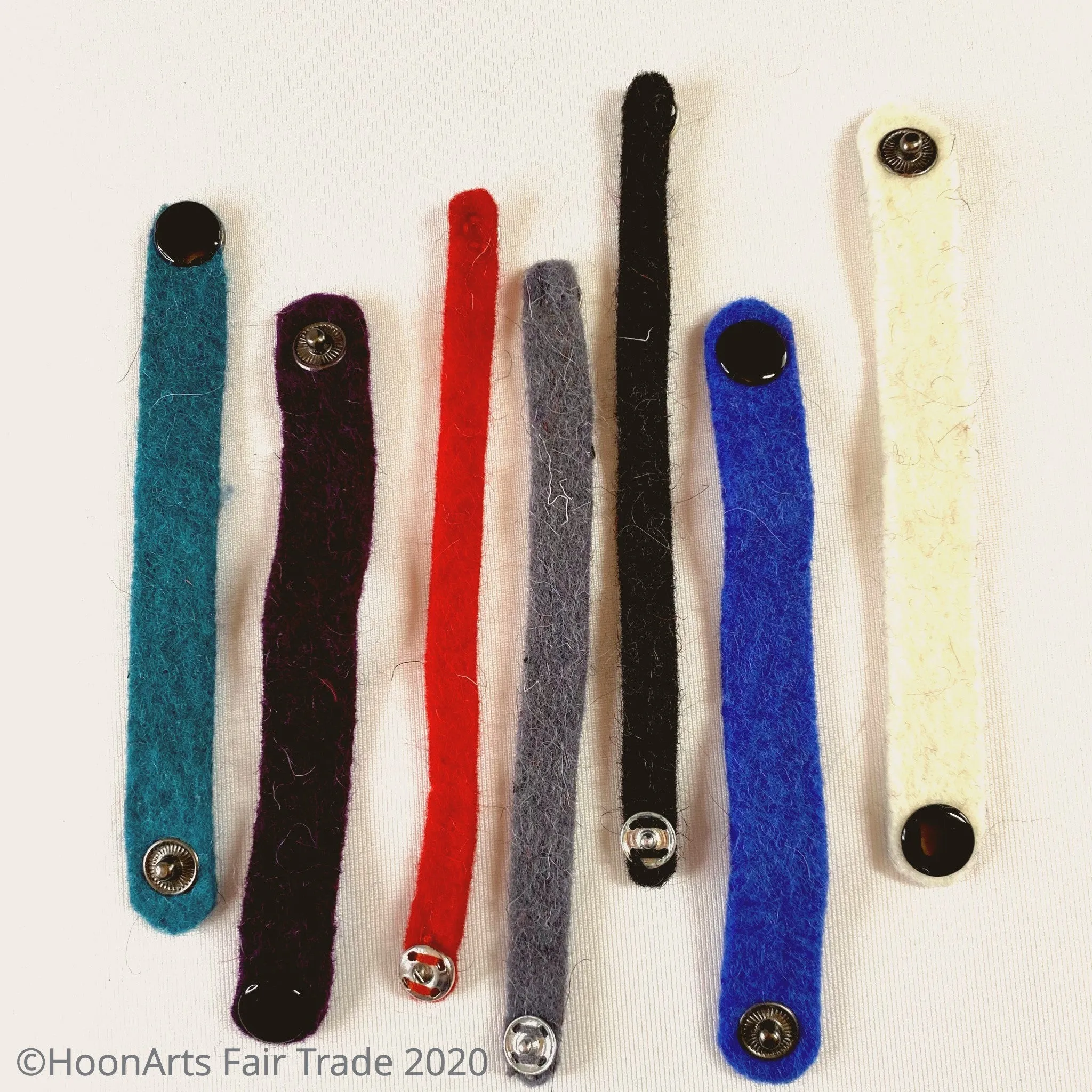 Felted Scarf Ties Handmade in Kyrgyzstan