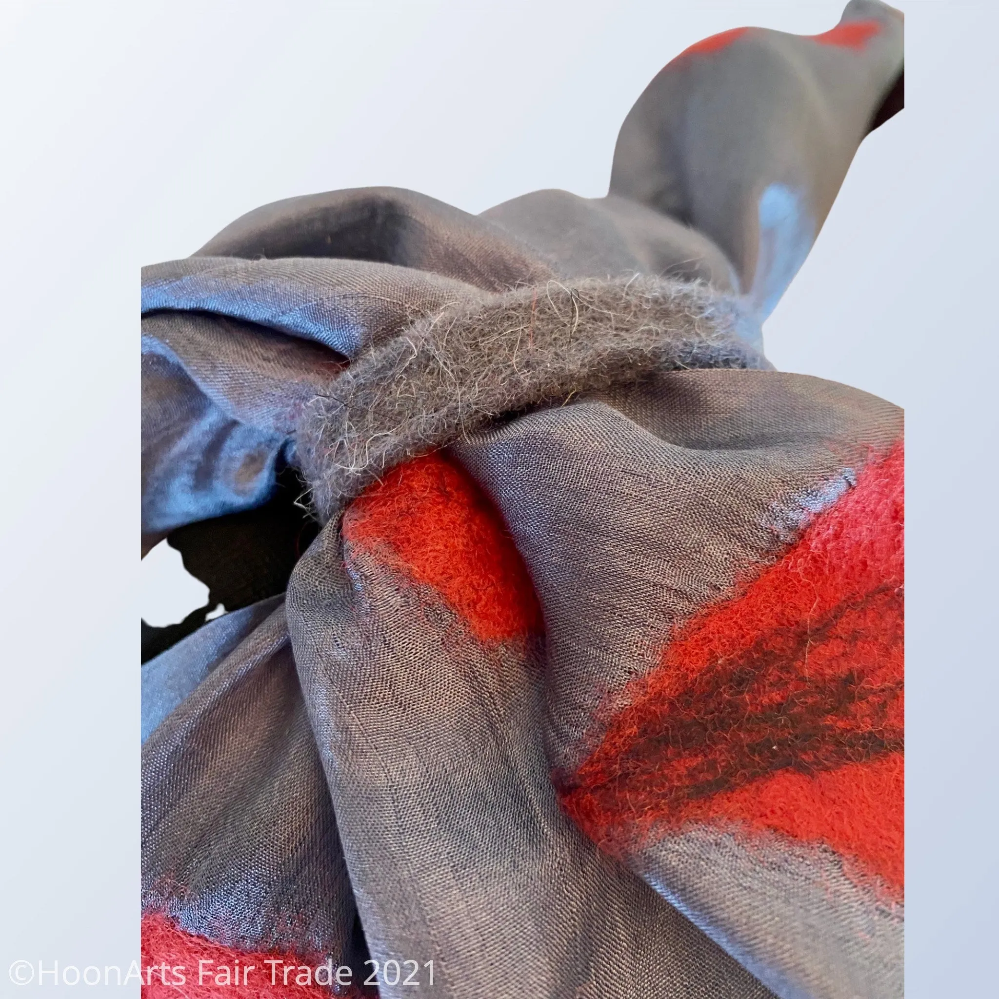 Felted Scarf Ties Handmade in Kyrgyzstan