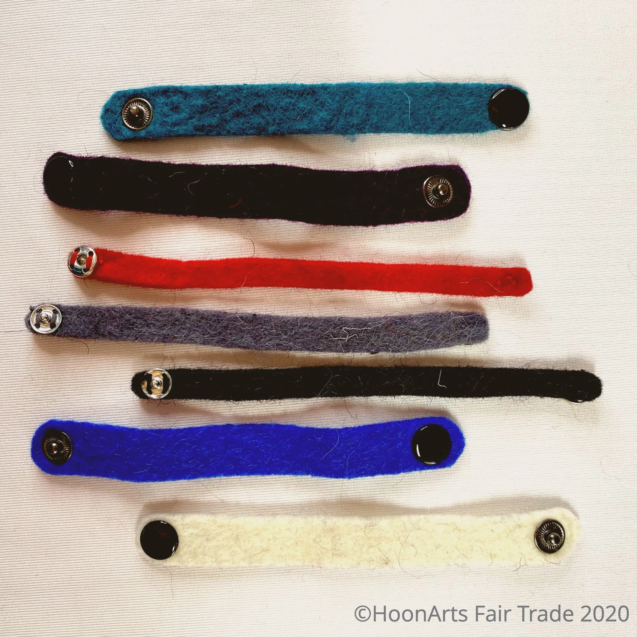 Felted Scarf Ties Handmade in Kyrgyzstan