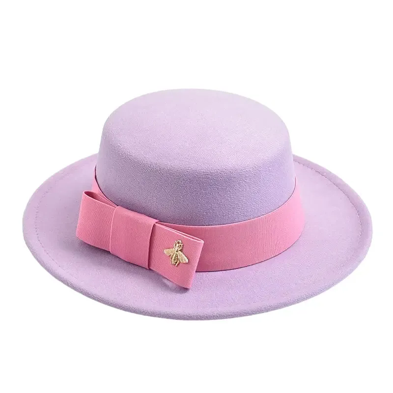 Golden Firefly Classic Boater Hat