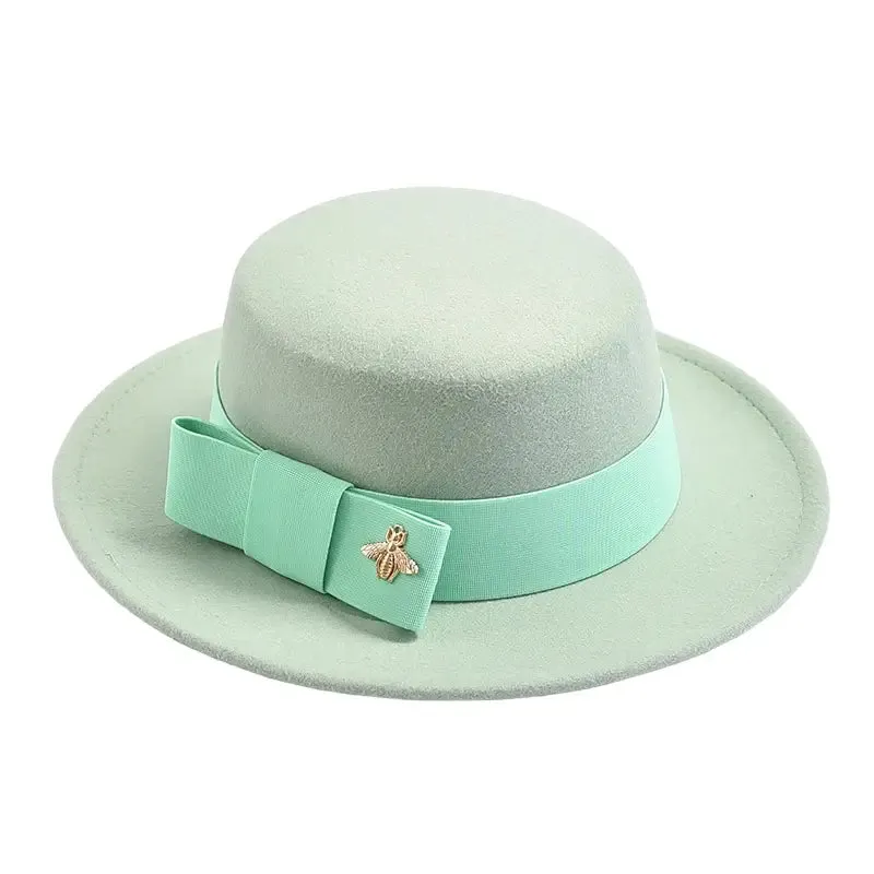 Golden Firefly Classic Boater Hat