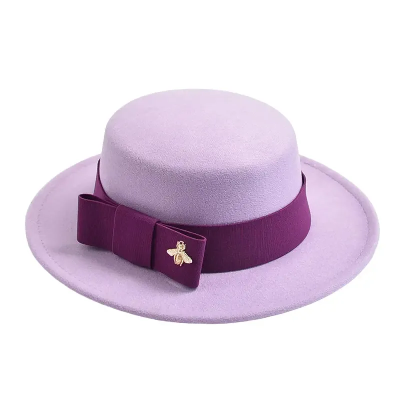 Golden Firefly Classic Boater Hat