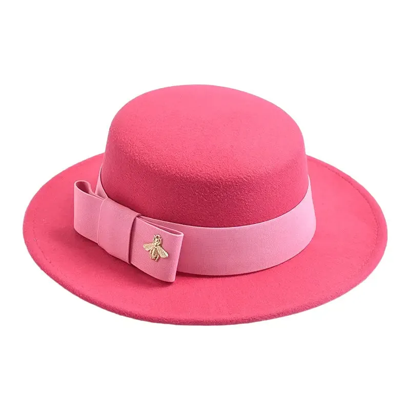 Golden Firefly Classic Boater Hat