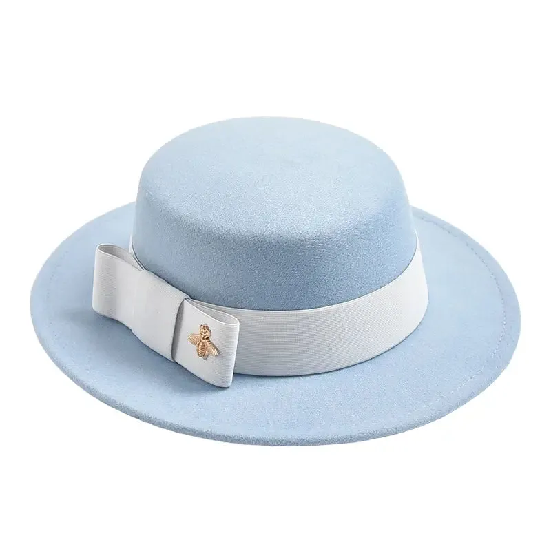 Golden Firefly Classic Boater Hat
