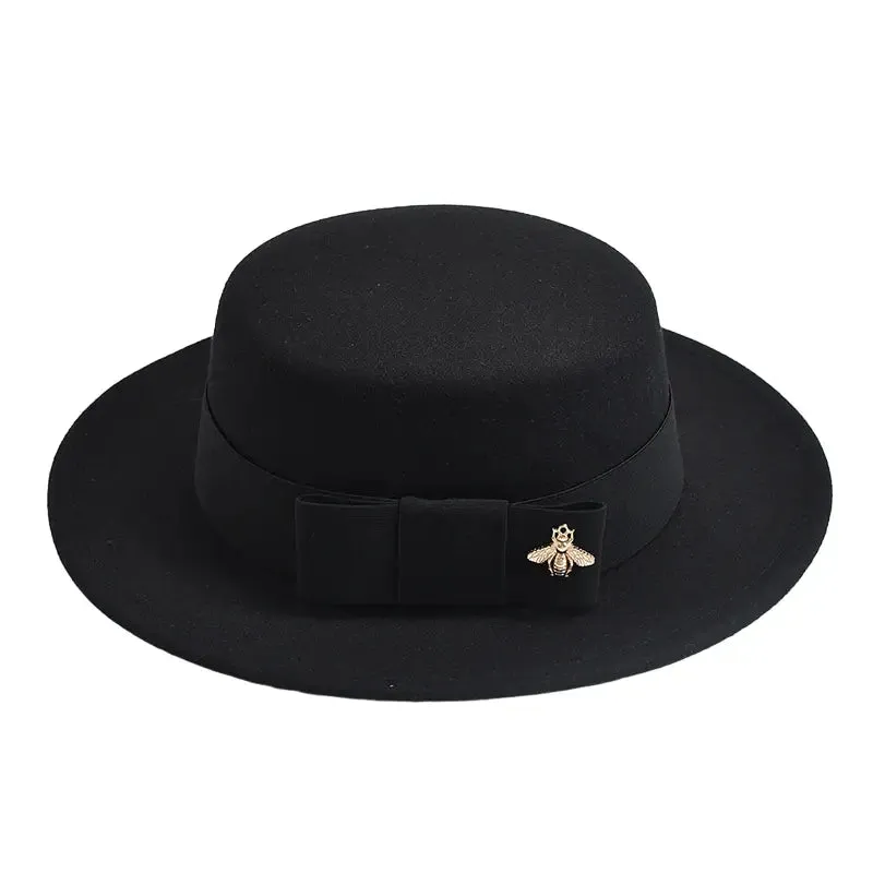 Golden Firefly Classic Boater Hat