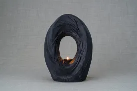 Handmade Cremation Urn for Ashes "The Passage" - Exclusive Leather Edition