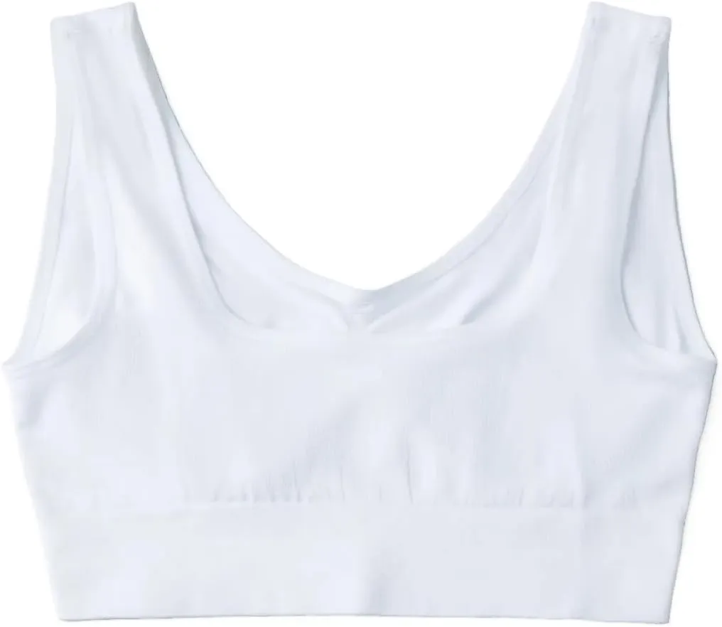 Hiking Gril Women's Comfort Wirefree Bralette Unpadded Sleep Yoga Bra