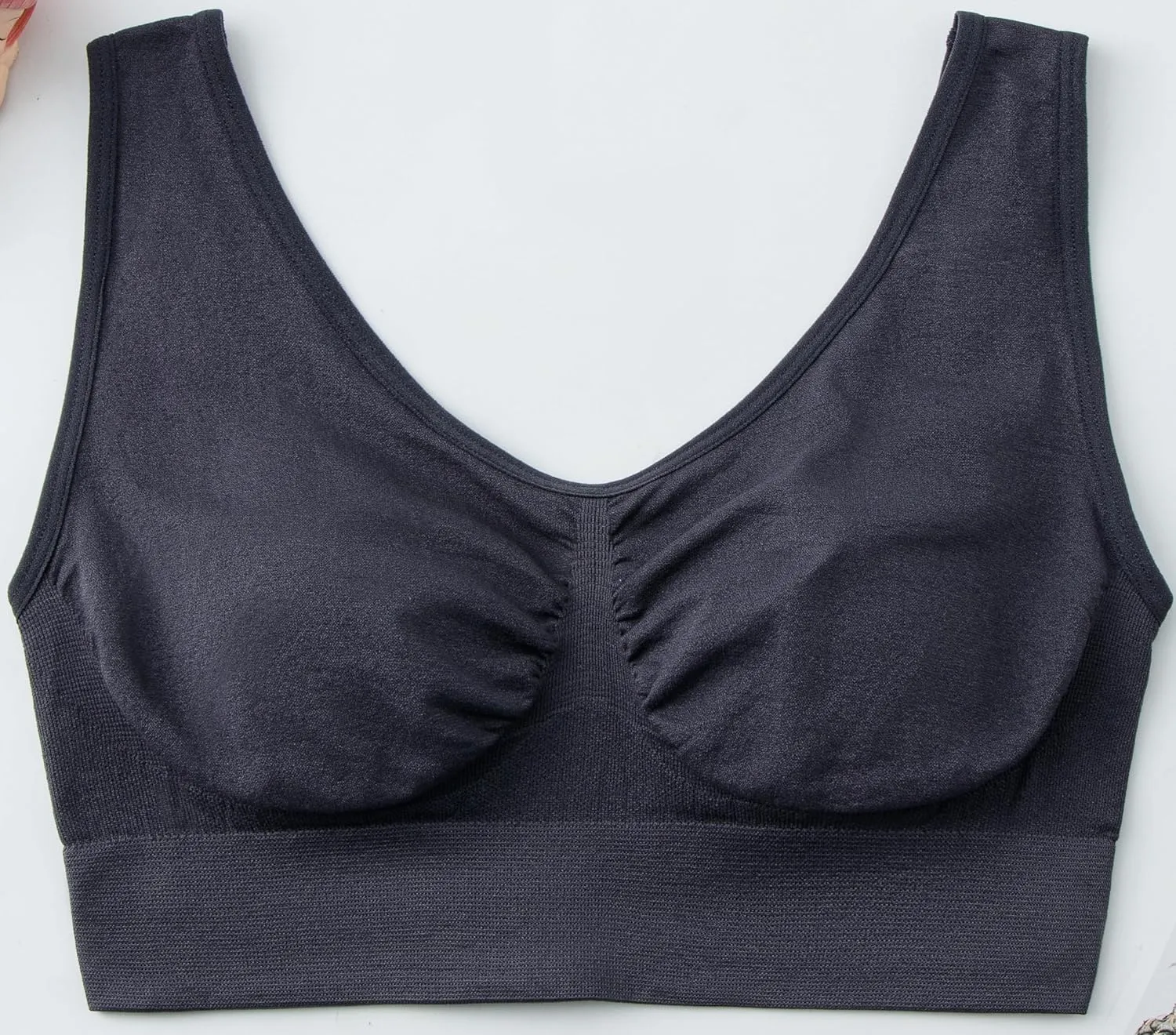 Hiking Gril Women's Comfort Wirefree Bralette Unpadded Sleep Yoga Bra