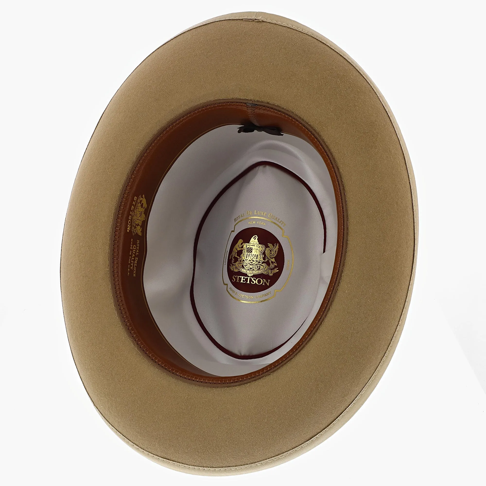 Homburg - Stetson Fur Felt Homburg Hat - TFHOMBB