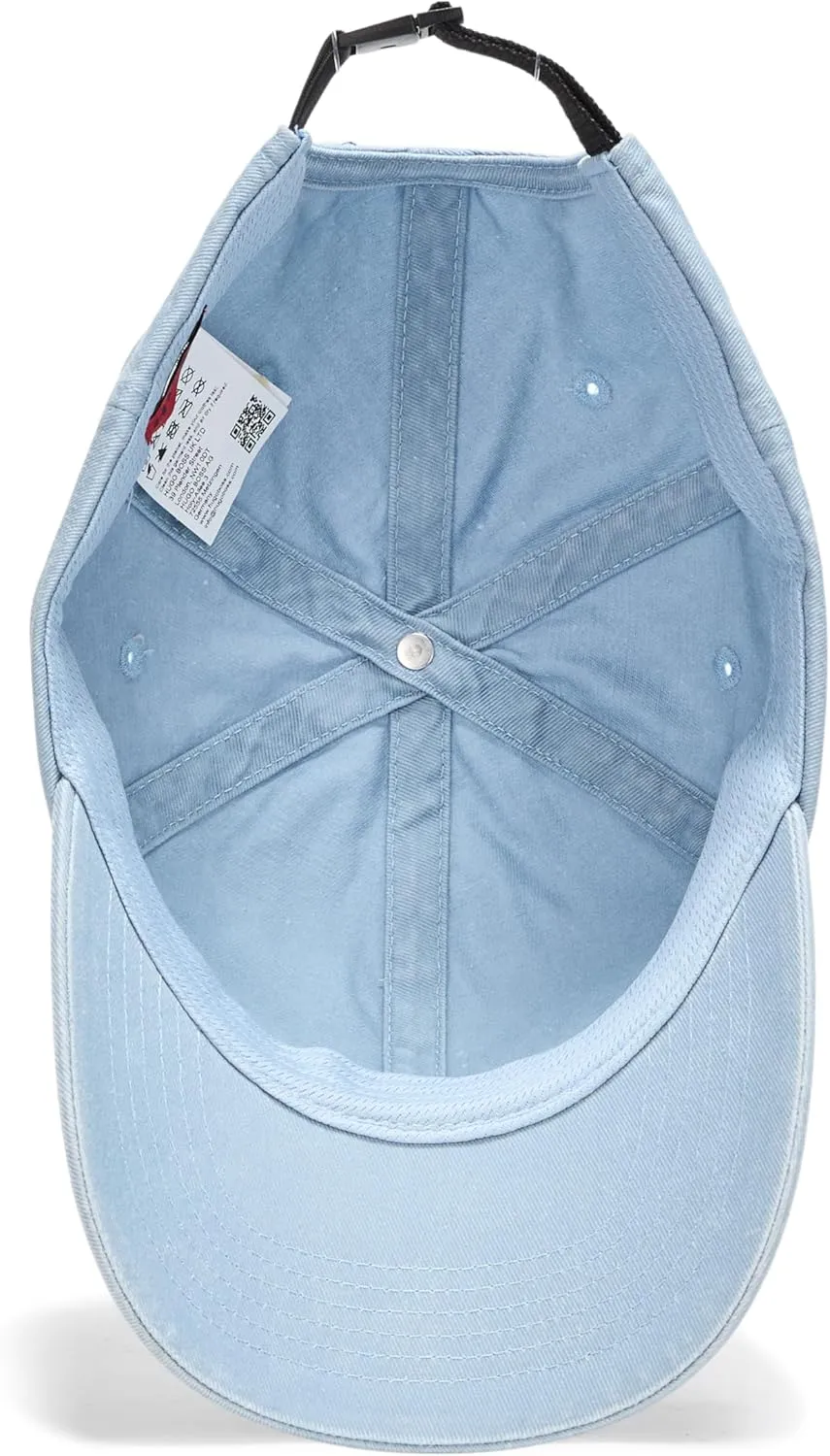 HUGO Men's Washed Out Small Logo Cotton Baseball Hat