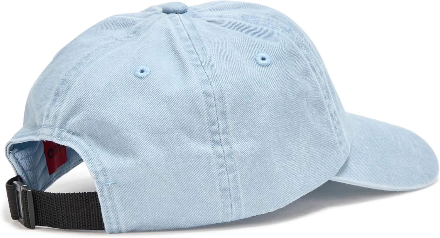 HUGO Men's Washed Out Small Logo Cotton Baseball Hat