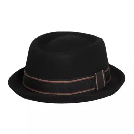 Le Mans Black Porkpie Hat