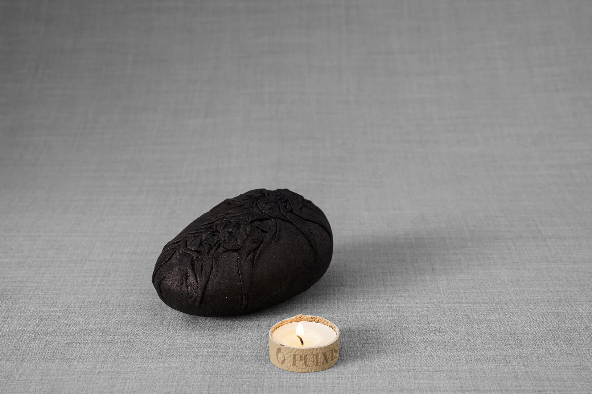 Leather Cremation Keepsake "Stone" - Exclusive Edition