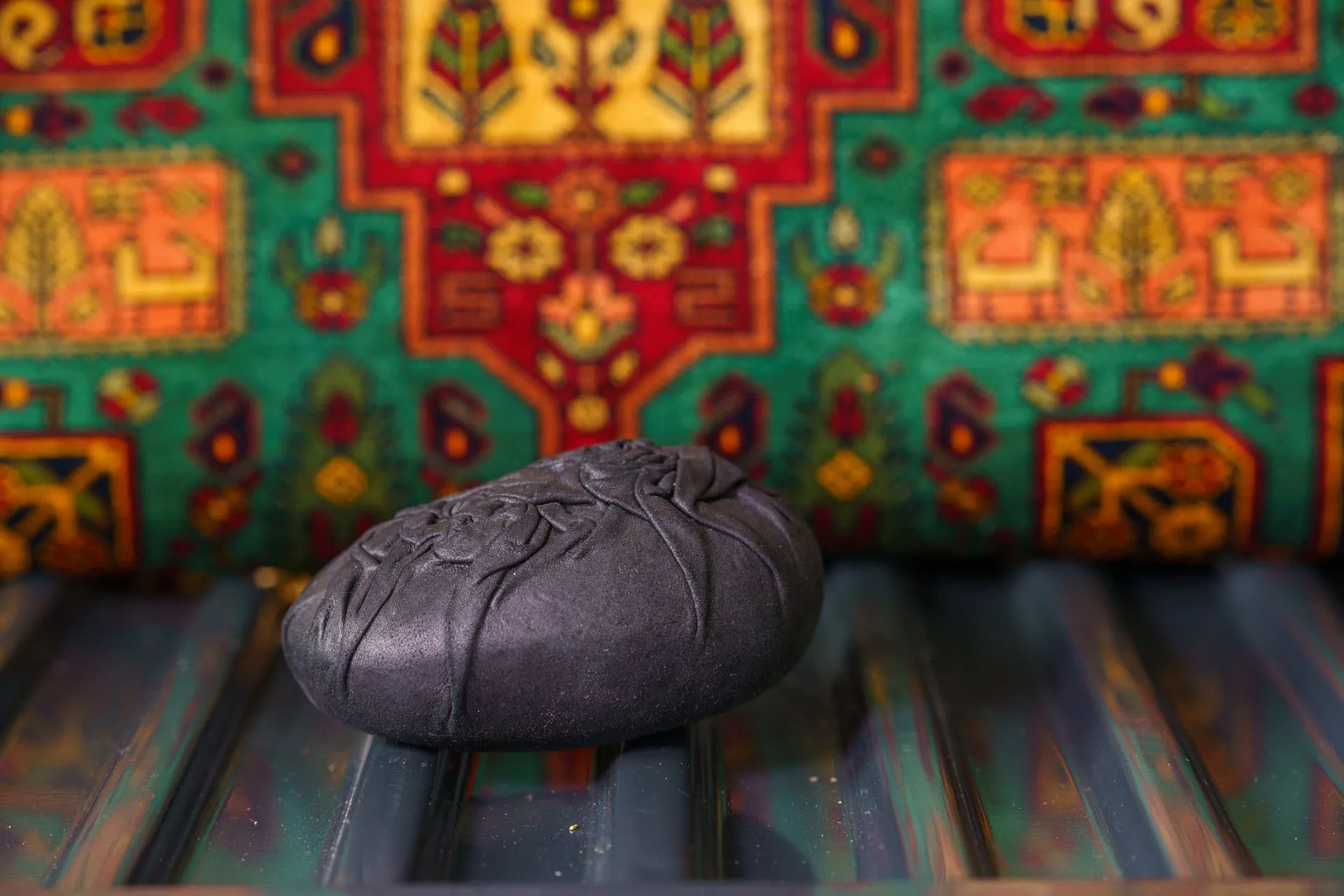Leather Cremation Keepsake "Stone" - Exclusive Edition