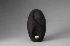 Leather Cremation Urn for Ashes "Eternity" - Exclusive Edition