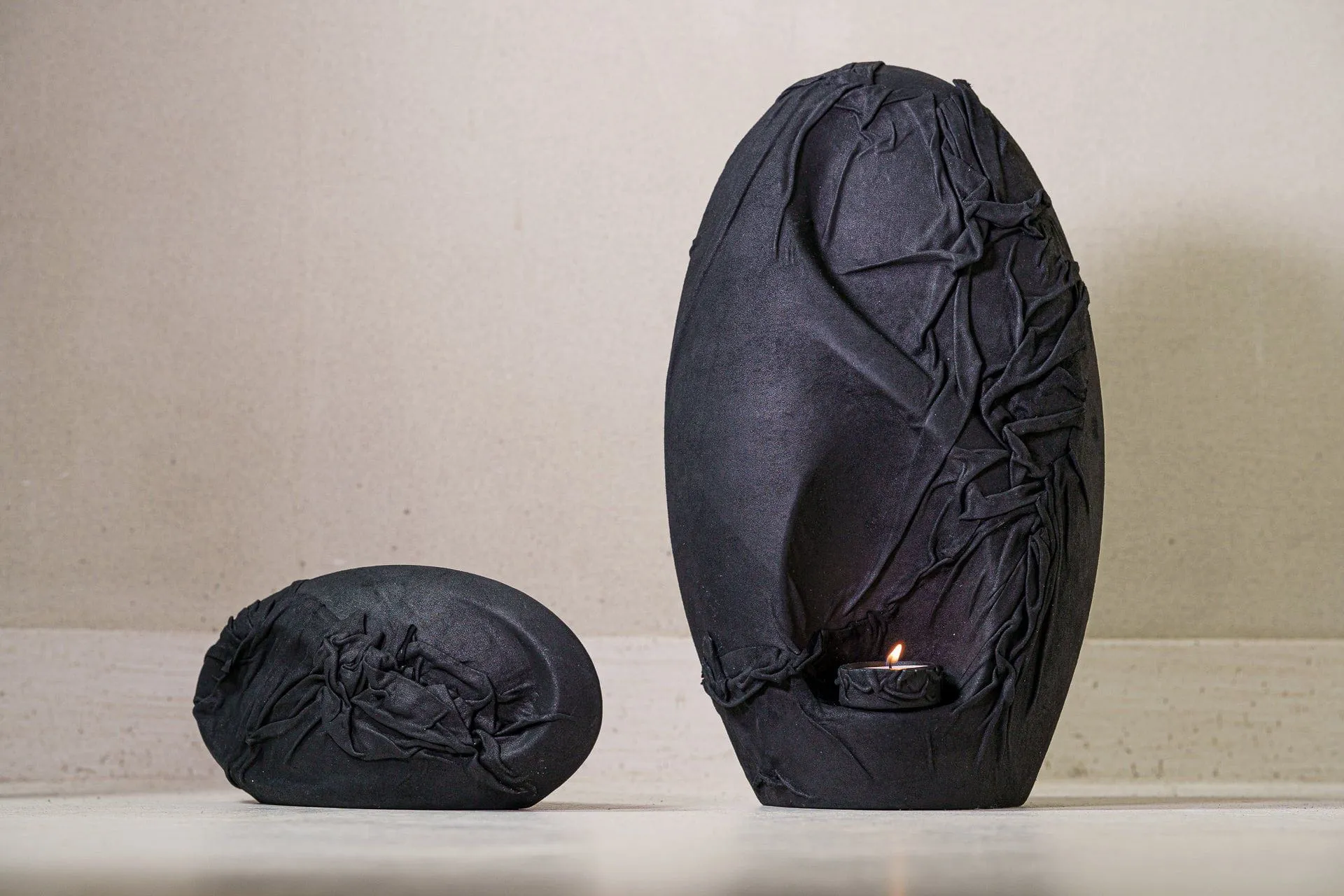 Leather Cremation Urn for Ashes "Eternity" - Exclusive Edition