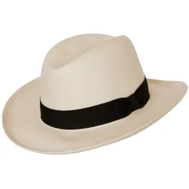 Levine "Dixon" Shantung Panama Homburg