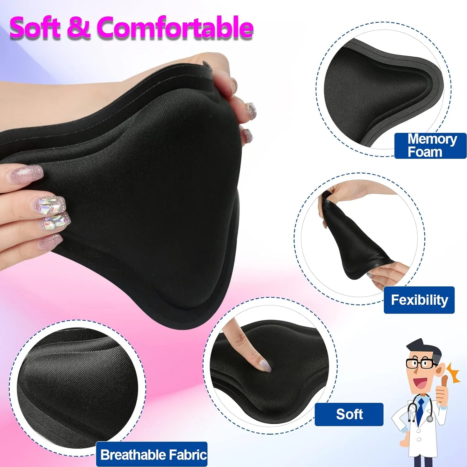 Lipo Foam Back Board, BBL Lumbar Molder, Lipo Board Post Surgery, BBL Post Surgery Supplies, Back Compression Lipo Foam Board, Tabla Moldeadora for BBL & Liposuction Post Surgery Recovery(Black)